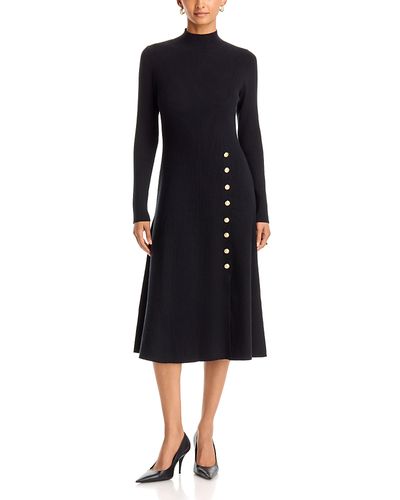Elie Tahari Elie Tahari The Adhara Ribbed Sweater Dress