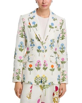 Elie Tahari Elie Tahari The Amelia Embroidered Blazer