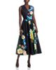 Elie Tahari Elie Tahari The Athena Moon Flower Dress - 1