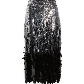 Elie Tahari Elie Tahari The Beatrice Sequin Midi Skirt