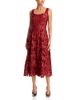 Elie Tahari Elie Tahari The Chayenne Faux Leather Lace Dress - 1
