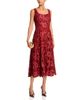 Elie Tahari Elie Tahari The Chayenne Faux Leather Lace Dress - 2