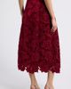 Elie Tahari Elie Tahari The Elliana Floral Lace Velvet Skirt - 2