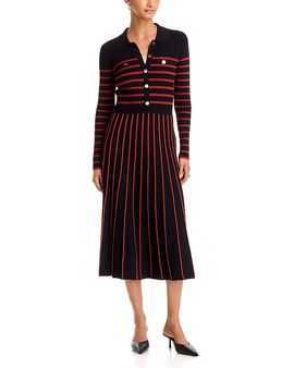 Elie Tahari Elie Tahari The Elodie Ribbed Sweater Dress