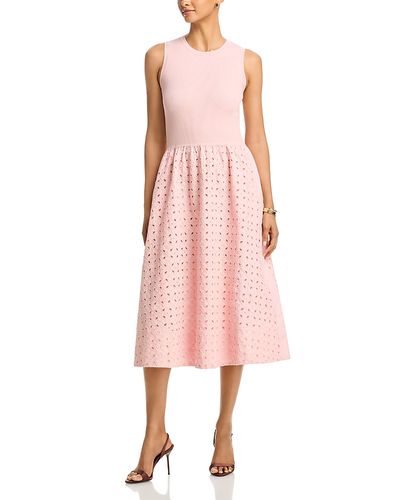 Elie Tahari Elie Tahari The Emma Eyelet Dress