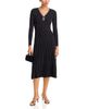 Elie Tahari Elie Tahari The Freya Ribbed Metallic Threaded Sweater Dress - 2