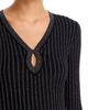 Elie Tahari Elie Tahari The Freya Ribbed Metallic Threaded Sweater Dress - 3