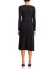 Elie Tahari Elie Tahari The Freya Ribbed Metallic Threaded Sweater Dress - 4