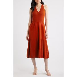 Elie Tahari Elie Tahari The Hazel Sleeveless Sweater Midi Dress