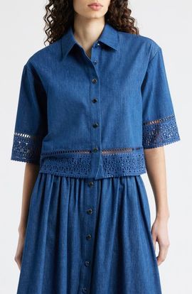 Elie Tahari Elie Tahari The Laylee Denim Shirt