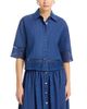 Elie Tahari Elie Tahari The Laylee Denim Top - 1