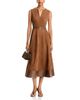 Elie Tahari Elie Tahari The Paisley Belted Faux Suede Dress - 2