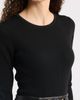 Elie Tahari Elie Tahari The Quinn Mixed-Media Faux Leather Dress - 4