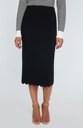 Elie Tahari Elie Tahari The Serena Midi Sweater Skirt
