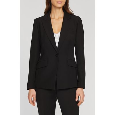 Elie Tahari Elie Tahari The Sylvie One-Button Blazer
