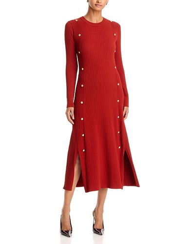 Elie Tahari Elie Tahari The Tamara Ribbed Sweater Dress