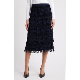 Elie Tahari Elie Tahari The Tilda Fringe A-Line Skirt