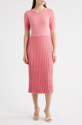 Elie Tahari Elie Tahari The Vesper Knit Midi Dress