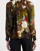 Elie Tahari Elie Tahari Vivian Floral Print Silk Blend Mock Neck Top - 2