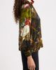 Elie Tahari Elie Tahari Vivian Floral Print Silk Blend Mock Neck Top - 3