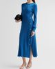 Elie Tahari Elie Tahari Women's Tamara Rib-Knit Crewneck Midi Sweaterdress - 4