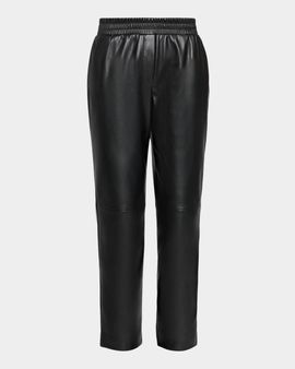 Elie Tahari Madelyn Tapered Vegan Leather Pants