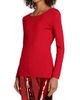 Elie Tahari Women's Heritage The Gia Drape Back Lurex Top - 4