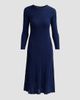 Elie Tahari Women's Julietta Pointelle-Knit A-Line Midi Dress - 6