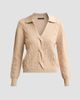Elie Tahari Women's Marjorie Waffle & Cable-Knit Sweater - 1