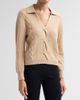 Elie Tahari Women's Marjorie Waffle & Cable-Knit Sweater - 4