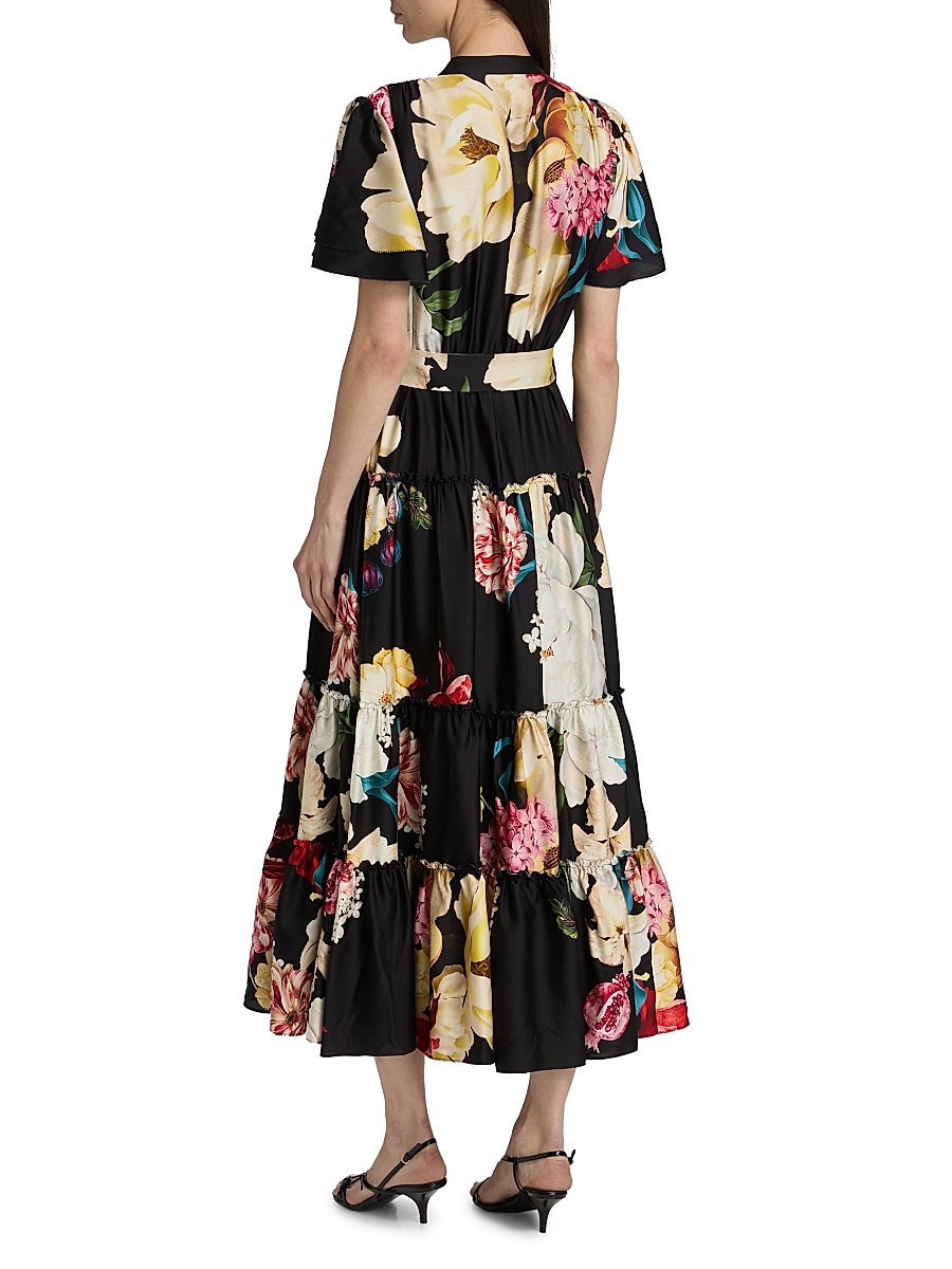 knee length dresses for ladies Pleated Halter Midi Dress  Elie Tahari