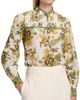 Elie Tahari Women's The Athena Floral Cotton-Silk Blouse - 6