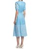 Elie Tahari Women's The Jade Linen Embroidered Midi-Dress - 5