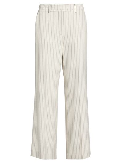 Elie Tahari Women's The Liliana Pinstriped Straight-Leg Pants