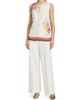 Elie Tahari Women's The Lowen Pintuck Wide-Leg Pants - 2