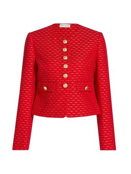 Elie Tahari Women's The Marlena Woven Jacket