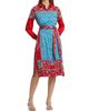 Elie Tahari Women's The Paulina Isle of Capri Silk Printed Dress - 3