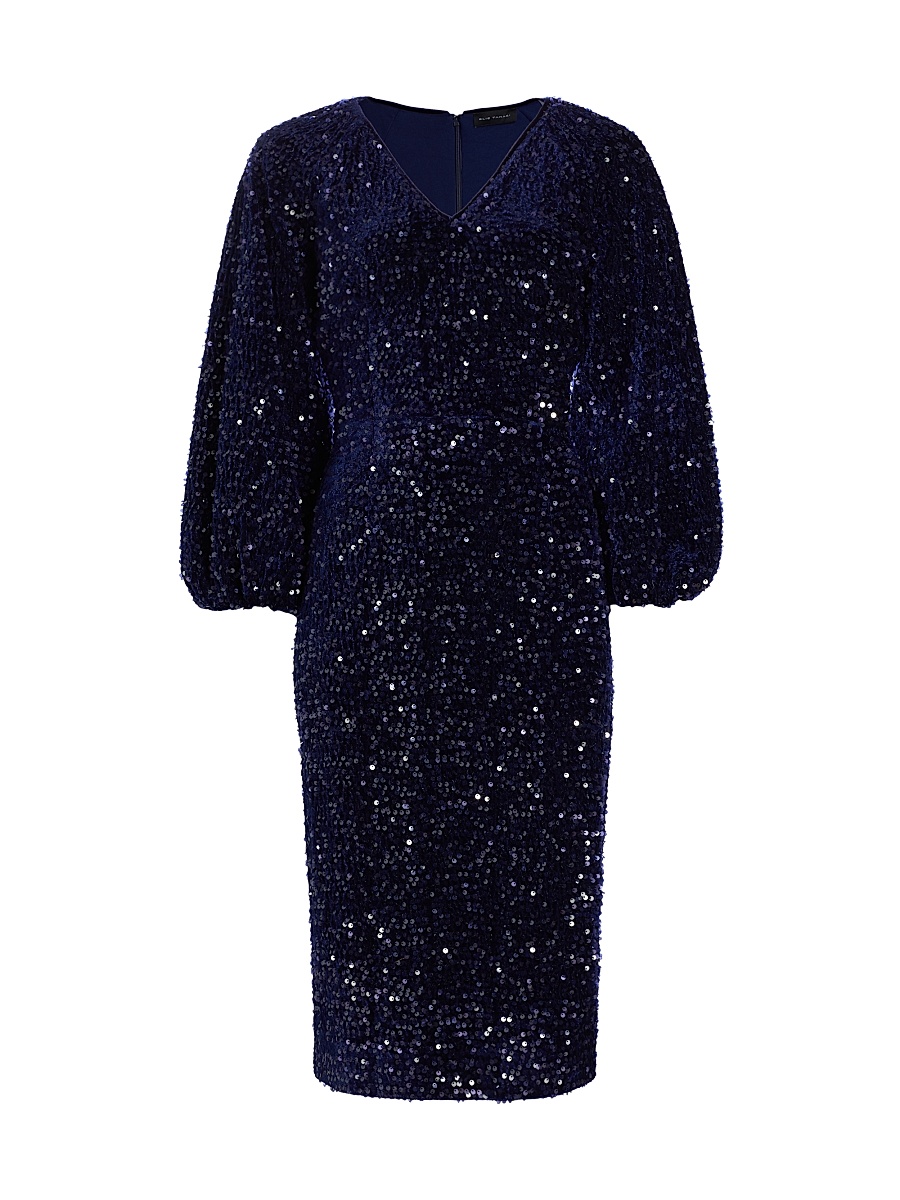 Elie Tahari - Women's The Robin Sequined Midi-Dress