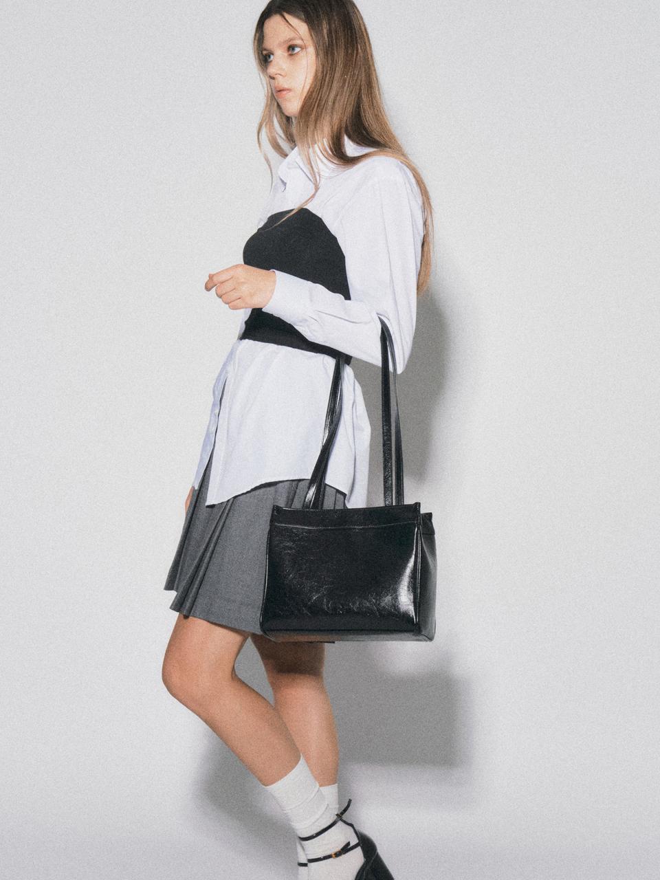 ELINT Polyurethane Everyday Shoulder Bag