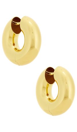 Eliou Eliou Jumbo Devon Hoop Earrings