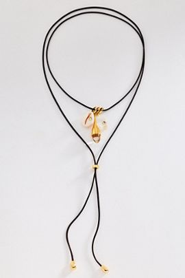 Eliou Marea Charm Wrap Lariat Necklace