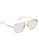 Elisa Johnson Elisa Johnson Jane Metal Sunglasses Gold One - 1