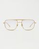 Elisa Johnson Elisa Johnson Jane Metal Sunglasses Gold One - 2