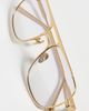 Elisa Johnson Elisa Johnson Jane Metal Sunglasses Gold One - 5
