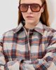Elisa Johnson Elisa Johnson Jane Sunglasses Deep Red One - 3