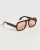 Elisa Johnson Elisa Johnson Jane Sunglasses Deep Red One - 4