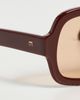 Elisa Johnson Elisa Johnson Jane Sunglasses Deep Red One - 5