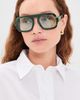 Elisa Johnson Elisa Johnson Jane Sunglasses Green Tortoise One - 3