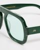 Elisa Johnson Elisa Johnson Jane Sunglasses Green Tortoise One - 5