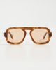Elisa Johnson Elisa Johnson Jane Sunglasses Light Brown Tortoise One - 2